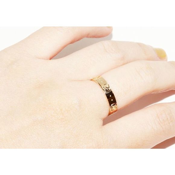 Gucci 18K Yellow Gold Iconic Ring - Picture 6 of 6